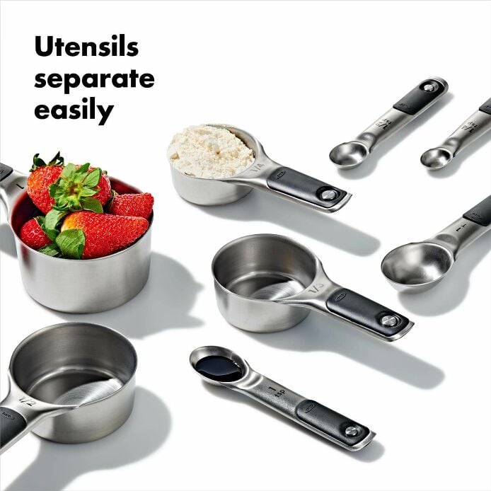 Stainless Steel Measuring Cups and Spoons Set A5