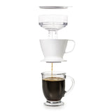 Pour-Over Coffee Maker with Water Tank R0