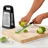 Etched Box Grater With Removable Zester G7