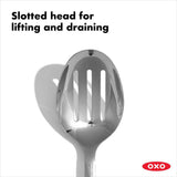 Stainless Steel Slotted Spoon X0