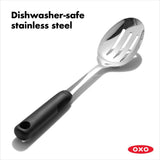 Stainless Steel Slotted Spoon X0