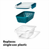 Prep & Go Container with Colander Z6