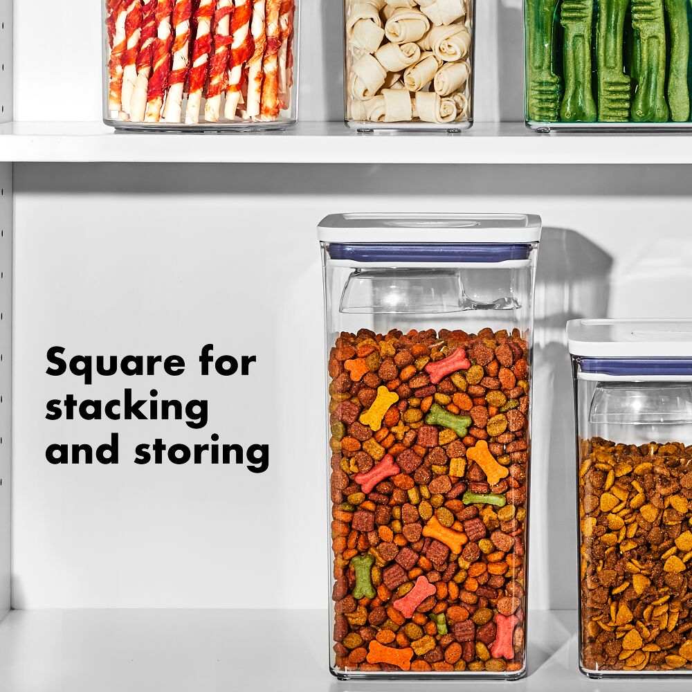 OXO Good Grips Pet POP Container – 6.0 Qt/5.7 L with Half Scoop U7