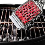 Coiled Grill Brush With Replaceable Head Q4