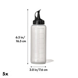 Chef’s Squeeze Bottles – 5-Pack Y9