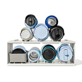 Water Bottle Organizer with Accessory Bin S0