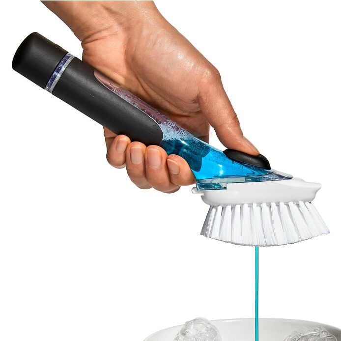 Soap Dispensing Dish Brush V7