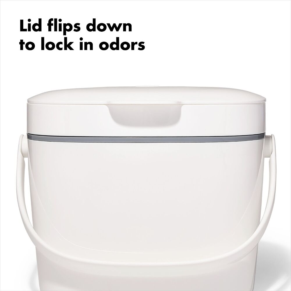 Easy-Clean Compost Bin - 1.75 Gal W7