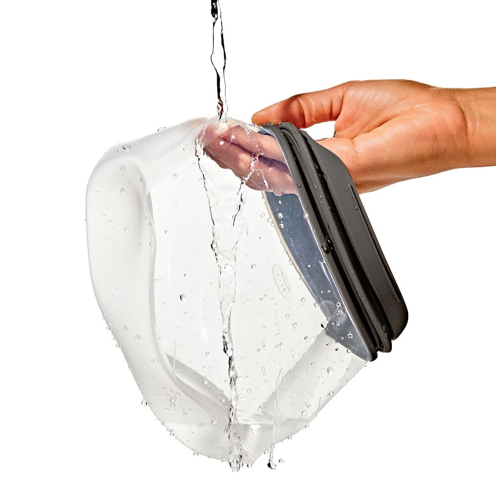 Outdoor Silicone Reusable Stand Up Snack Bag (12 oz) G1