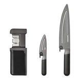 3-Piece Knife & Sharpener Set Q3