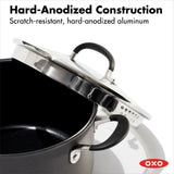 Non-Stick 6-Quart Stock Pot with Lid E2