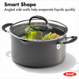 Non-Stick 6-Quart Stock Pot with Lid E2