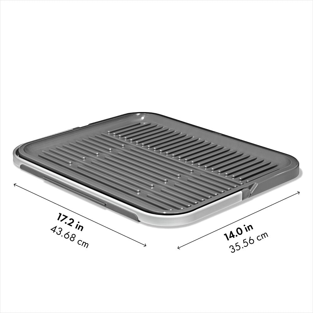 OXO Good Grips Compact Drying Rack with Dish Rest W9