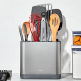 Adjustable Stainless Steel Utensil Holder - Large Z6