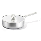 Stainless Steel Mira Series 3.3qt Saute And Lid L4