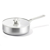Stainless Steel Mira Series 3.3qt Saute And Lid L4