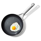 Stainless Steel Mira Series 8in Frypan - Ceramic Y1