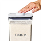 2-Piece Prelabeled POP Container Set with Scoop W8