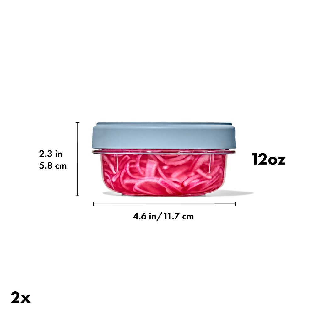 Twist & Stack Container (12 oz) – 2-Pack U2