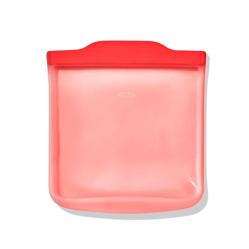 Silicone Reusable Bag - Sandwich Bag (28 oz) - Watermelon F0