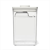 OXO Pet POP Container with Scoop — Big Square Medium — 4.4 Qt/4.2 L O1