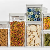 OXO Pet POP Container with Scoop — Big Square Medium — 4.4 Qt/4.2 L O1
