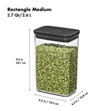POP Container - Rectangle Medium (2.7 Qt/2.6 L) R8