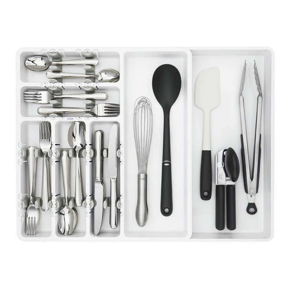 Large Expandable Utensil Organizer V9